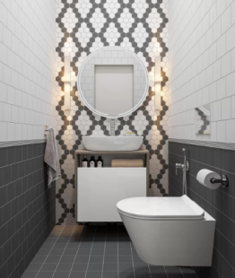 Керамогранит Kerama Marazzi Агуста белый арт. 1332 (29,4х39,2)